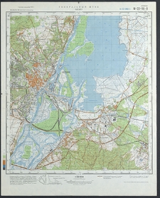 Mapa topograficzna : N-33-90-W : Szczecin