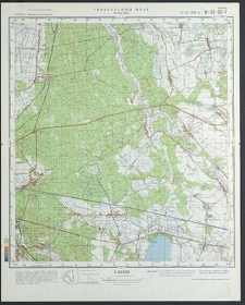 Mapa topograficzna : N-33-90-G : Wielgowo