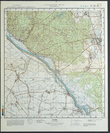 Mapa topograficzna : N-33-II3-G : Mieszkowice