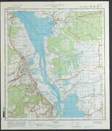 Mapa topograficzna : N-33-90-A : Police