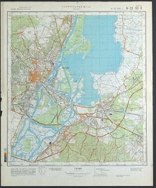 Mapa topograficzna : N-33-90-W : Szczecin