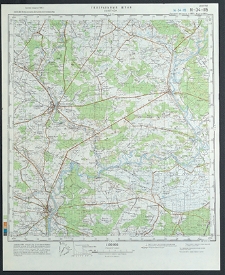 Mapa topograficzna : N-34-II5 : Pułtusk
