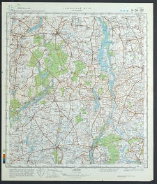 Mapa topograficzna : N-34-I2I : Strzelno