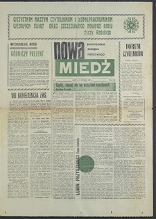 Nowa Miedź nr 15 (15), grudzień `69