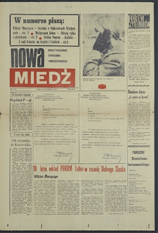 Nowa Miedź nr 1 (16), styczeń `70