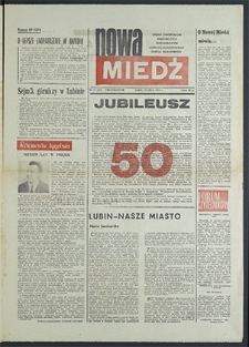 Nowa Miedź nr 11 (50), lipiec `71