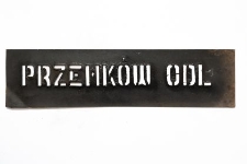 Szablon kolejowy : Przemków Odlewnia