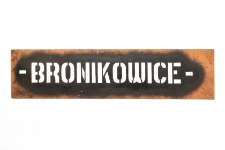 Szablon kolejowy : Bronikowice