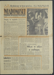 Wiadomości : Tygodnik Zagłębia Miedziowego nr 5 (514), luty `67