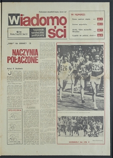 Wiadomości : Tygodnik Zagłębia Miedziowego nr 19 (789), maj `72