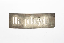 Szablon kolejowy : Dla palących