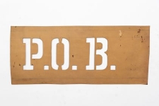 Szablon kolejowy : P.O.B.