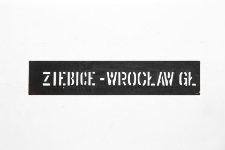 Szablon kolejowy : Ziębice–Wrocław Główny