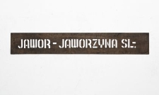 Szablon kolejowy : Jawor–Jaworzyna Śląska