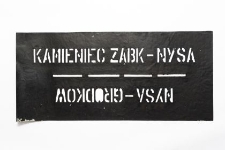 Szablon kolejowy : Kamieniec Ząbkowicki–Nysa ; Nysa–Grodków