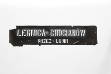 Szablon kolejowy : Legnica–Chocianów przez Lubin