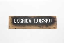 Szablon kolejowy : Legnica–Lubsko