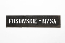 Szablon kolejowy : Fosowskie–Nysa