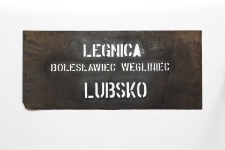 Szablon kolejowy : Legnica Bolesławiec Węgliniec Lubsko