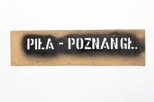 Szablon kolejowy : Piła–Poznań Główny