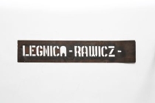 Szablon kolejowy : Legnica–Rawicz