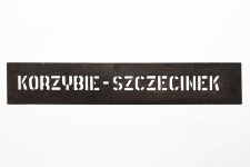 Szablon kolejowy : Korzybie–Szczecinek