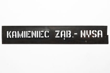 Szablon kolejowy : Kamieniec Ząbkowicki–Nysa