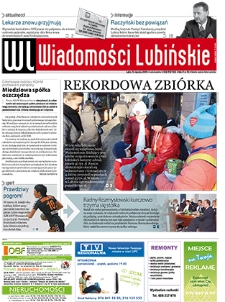 Wiadomości Lubińskie : nr 94, styczeń 2009