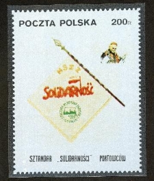 Sztandar „Solidarności” Portowców