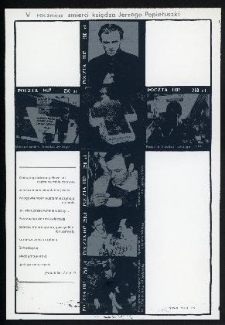 V rocznica śmierci księdza Jerzego Popiełuszki