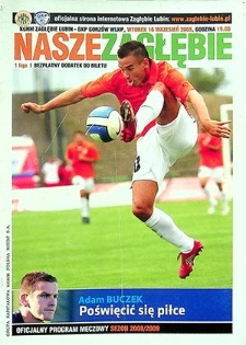 Nasze Zagłębie : 1 liga : Oficjalny program meczowy sezon 2008/2009, 16 września 2008