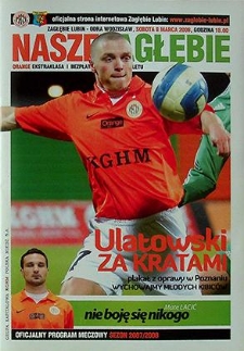 Nasze Zagłębie : Orange Ekstraklasa : Oficjalny program meczowy sezon 2007/2008, 8 marca 2008