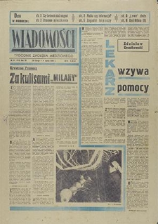 Wiadomości : Tygodnik Zagłębia Miedziowego nr 9 (413), luty `65