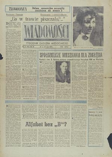 Wiadomości nr 21 (425), maj `65