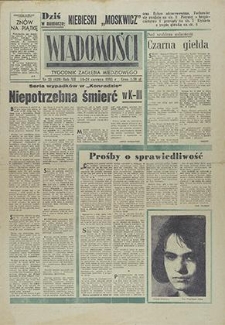 Wiadomości : Tygodnik Zagłębia Miedziowego nr 25 (429), czerwiec `65