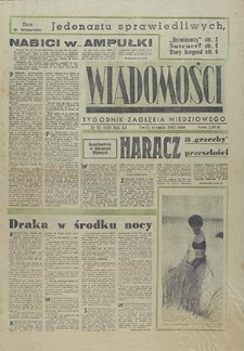 Wiadomości nr 32 (436), sierpień `65