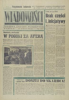 Wiadomości : Tygodnik Zagłębia Miedziowego nr 46 (450), listopad `65