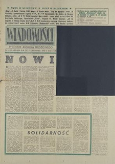 Wiadomości : Tygodnik Zagłębia Miedziowego nr 51/52 (455/456) grudzień `65