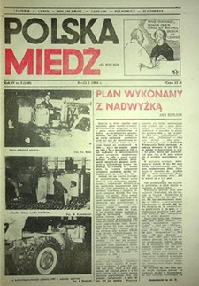 Polska Miedź nr 2 (149), styczeń `86