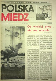 Polska Miedź nr 3 (150), styczeń `86