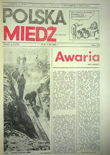 Polska Miedź nr 9 (156), luty `86