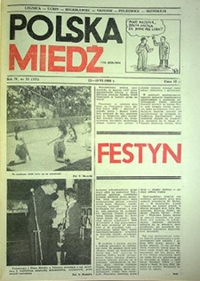 Polska Miedź nr 24 (171), czerwiec `86