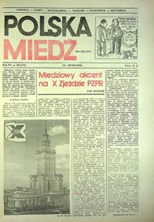 Polska Miedź nr 28 (175), lipiec `86