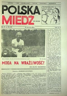 Polska Miedź nr 30 (177), lipiec `86