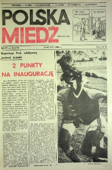 Polska Miedź nr 32 (179), sierpień `86