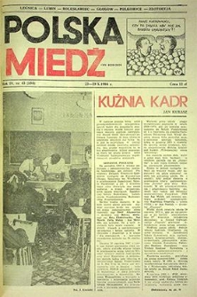 Polska Miedź nr 43 (190), październik `86