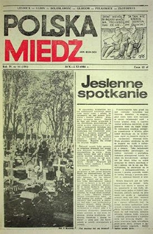 Polska Miedź nr 44 (191), październik `86