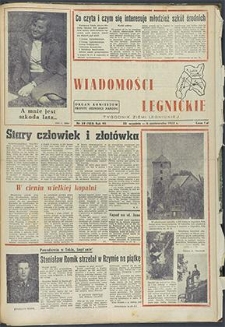 Wiadomości Legnickie nr 39 (183), wrzesień `60