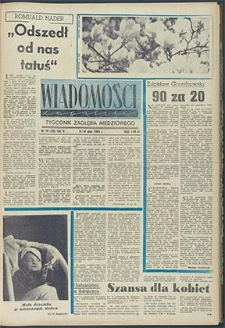 Wiadomości Legnickie nr 19 (371), maj `64
