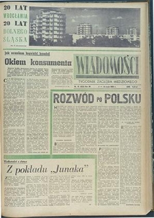 Wiadomości Legnickie nr 19 (423), maj `65